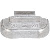 Naklepávacie závažie pre Plechové disky - 20 g - Strieborné - Zinkové - 100 ks TPZNSTD-020