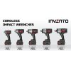 Akumulátorový rázový uťahovák 1/2" INVENTO A63R 1180 Nm SADA PXA63R-ZNA