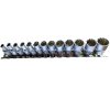 Sada nástrčných kľúčov SPLINE 1/4" 13 ks na lište Magnus MGS13776