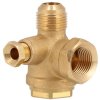 Spätný ventil pre kompresor 3/8" x 3/8" x 1/8" - uhlový 36305