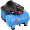 Malý kompresor bezolejový dvojpiestový LMO 6-126 8 bar 1 HP/0.75 kW 88 l/min 6 l tichý 36578
