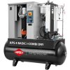 Skrutkový kompresor APS 4 Basic i-Combi Dry 10 bar 4 HP/3 kW 366 l/min 200L s adsorpčnou filtračnou zostavou OFAG4 362954I