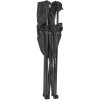Turistická skladacia stolička + poťah (čierny) (10) K00409A