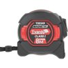 Obojstranná nylonová meracia páska s magnetom a autostopom 8m/25mm CLASS I - vystavený kartón (6/60) T00349