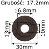 Podložka na brúsnu kotúčovú pílu M10 CNC stroje na kotúče do 100 mm s otvorom 16 mm R-132