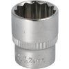 Krátka nástrčná hlavica 24 MM 1/2 CrV HONITON 12-hranná WH1724