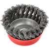 Kefa drôtená 100mm M14 ČEĽO DNÍ DRÔT ZVIJANÝ pre brúsku T-DRUT4