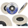 Filcový leštiaci kotúč do uhlovej brúsky 125MM plný T-002