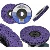 Brúsny kotúč z netkanej textílie „murzynské vlasy“ 125MM fialový T-WLU125F