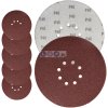 Brúsny kotúč so suchým zipsom pre sadrový gyroskop 225 mm GR40 s otvormi PAP225XP40OX5