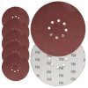 Brúsny kotúč so suchým zipsom pre sadrový girlander 225 mm GR60 s otvormi PAP225XP60OX5
