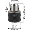 Držiak do vŕtačky skľučovadlo B12 1.5-10mm kľúčový 38-018