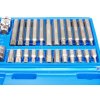 Sada bitov - imbus - torx - drážkovanie - 40 kusov CXA-1020