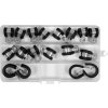 Sada Kovových A Gumových Svorník 18 Ks Pozinkovaná Ocel YT-067833