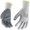 Ochranné Nylonové Rukavice Povrchované Nitrilom Odolným Olejom Veľkosť 9 YT-74739