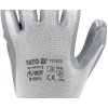 Ochranné Nylonové Rukavice Povrchované Nitrilom Odolným Olejom Veľkosť 9 YT-74739