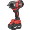 18V Nárazový Klúč 1/2'' 1200Nm (4Ah; Bmc) Pre Skrutky M12-M24 S Bezkúfovým Motorom A Nastavením Momentu YT-828071