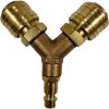 Pneumatické rýchlospojky typu Y 1/4" T-kus S11881
