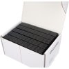 INVENTO ALU SLIM - FE 12 x 5g samolepiace závažie na kolesá - čierne TPALU-FE1B