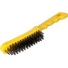 FASTER TOOLS Ručná kefa plastová - oceľová 5 rzędowa 125 x 28 E1863