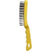FASTER TOOLS Ručná kefa plastová - oceľová 5 rzędowa 125 x 28 E1863