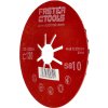 FASTER TOOLS Brúsky karbidový kotúč na kameň 125mm 80 E5808