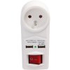 FASTER TOOLS Rozbočovacia zásuvka s vypínačom 1x16A na 1x16A + 2xUSB EFTROZGAW116USB