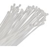 FASTER TOOLS opakovane použiteľná biela nylonová svorka 250x3,6mm 50ks EFT380-70