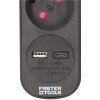 FASTER TOOLS čierny predlžovací kábel s 5 zásuvkami 3,0 m s prepínačom USB-A/USB-C EFT346-27
