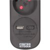 FASTER TOOLS čierny predlžovací kábel s 3 zásuvkami 3,0 m s prepínačom USB-A/USB-C EFT346-25