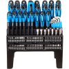 Skrutkovače, bity, skrutkovače, kľúče, nástrčné hlavice, 122-dielna sada s magnetickými bitmi TA1096