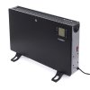 Elektrický konvektor s termostatom, diaľkové ovládanie, LCD časovač, výkon 2000 W, čierny TA941B