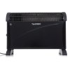 Elektrický konvektor s termostatom, prívod vzduchu TURBO, výkon 2000 W, čierny TA901B