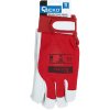 Montážne zimné pracovné rukavice z kozej kože - suchý zips r.11 (12/48) G73518