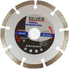 Strieborný 125 mm segmentový diamantový kotúč S10202