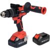 Aku príklepová vŕtačka/skrútovač 18 V, 75 Nm – dva akumulátory 3 Ah YT-82791