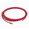 Červená teflónová vložka MIG/MAG, 3 m