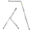 Hliníkový viacúčelový kĺbový skladací rebrík 4×3 DWS43