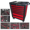 BL 5008 Blacktool Dielenský vozík s náradím, 7 zásuviek (2)