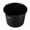 Stavebné vedro 12 l čierne s lievikom G66100A