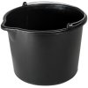 Stavebné vedro 16 l čierne s lievikom G66101A