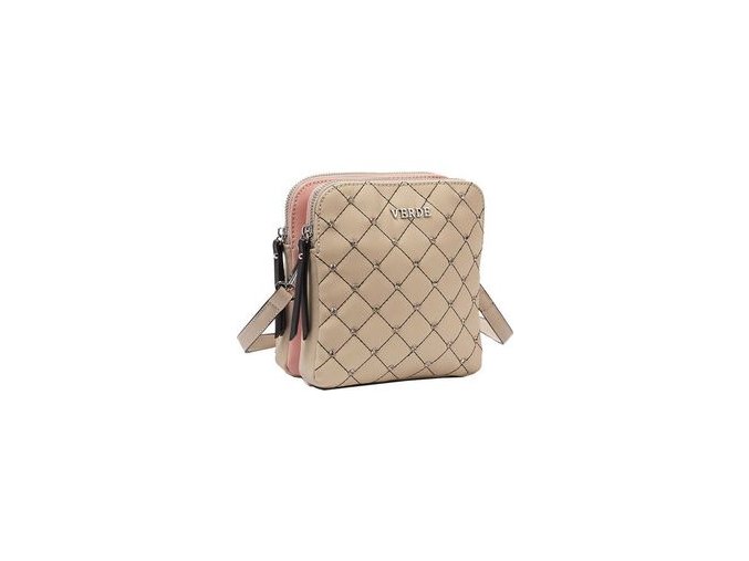 Dámska crossbody kabelka VERDE 16-0004594 béžová