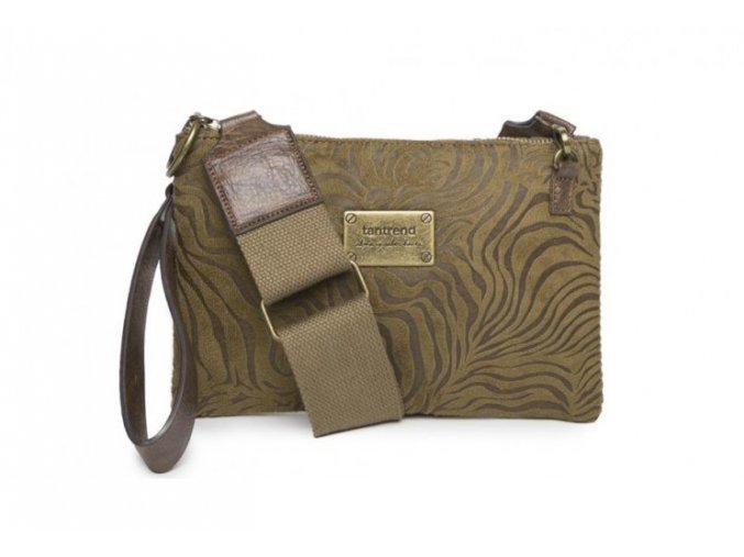 Dámska crossbody kabelka TANTREND 04703337 khaki zelená