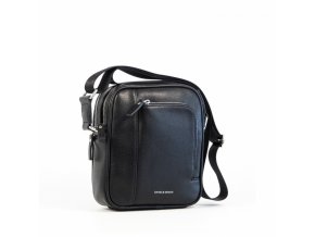 Pánska crossbody taška cez rameno Daniele Donati 03.049 čierna