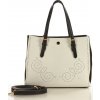 Dámska kabelka Monnari BAG 0780 bielo-čierna