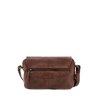 Kožená crossbody kabelka Gianni Conti 4534936-20 hnedá