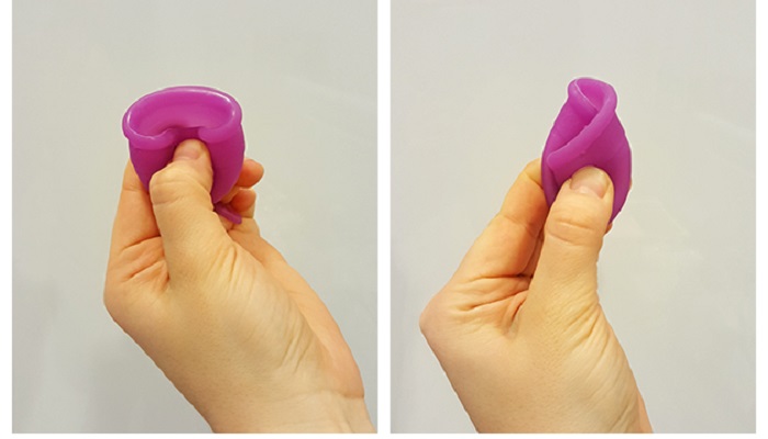 Sklady menštruačného kalíšku