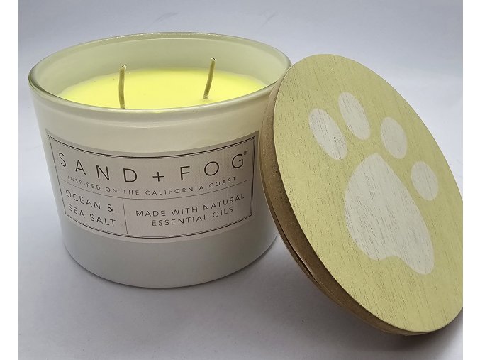 Sand + Paws VONNÁ SVÍČKA Ocean&Sea Salt