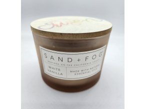 Sand+Fog vonná svíčka White Vanilla