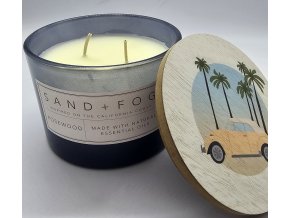 Sand+Fog vonná svíčka Rosewood